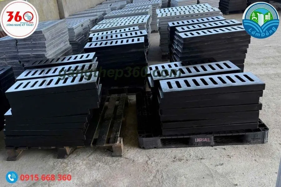 Song chắn rác composite Lâm Đồng