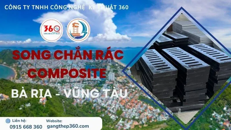 song chắn rác composite Bà Rịa – Vũng Tàu