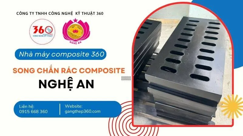 Song chắn rác composite Nghệ An