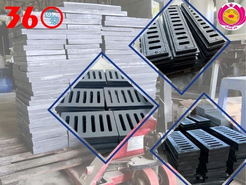 Song chắn rác composite Nghệ An