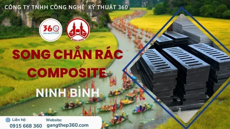 Song chắn rác composite Ninh Bình