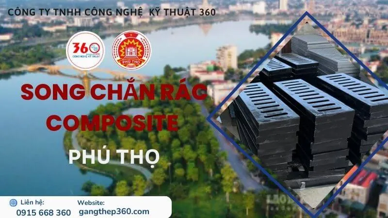 Song Chắn Rác Composite Phú Thọ