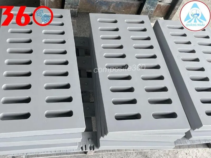Song chắn rác composite Quảng Ngãi