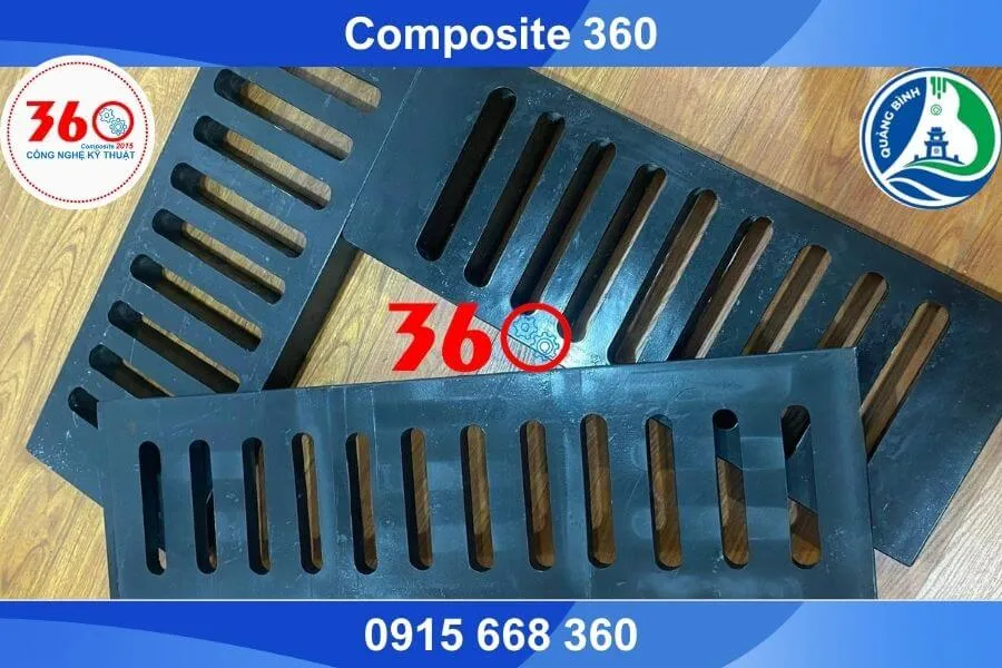 Song chắn rác composite Quảng Bình