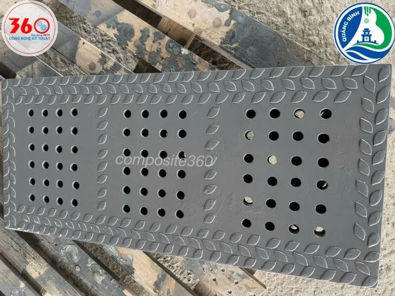 Song chắn rác composite Quảng Bình