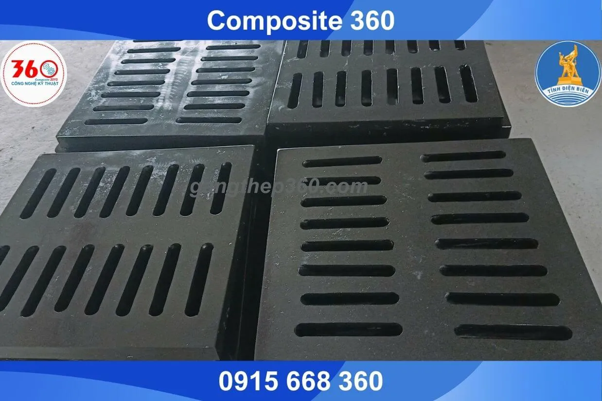Báo Giá Song Chắn Rác Composite Điện Biên