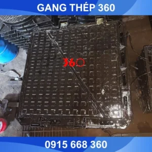 Nắp bể cáp gang 900x900