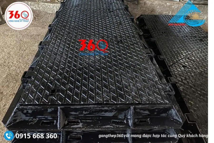 Nắp bể cáp gang tại An Giang