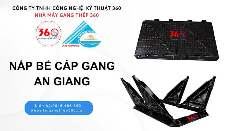 Nắp bể cáp gang tại An Giang