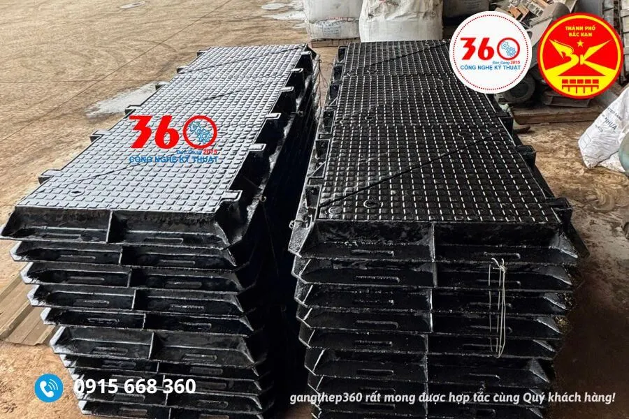 Nắp bể cáp gang tại Bắc Kạn
