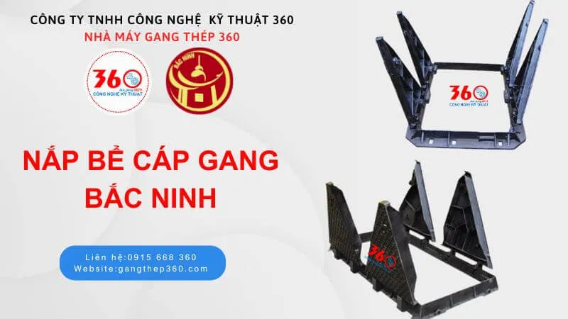 Nắp bể cáp gang tại Bắc Ninh
