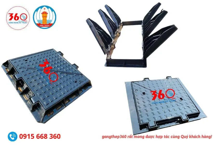 Nắp bể cáp gang tại Bình Thuận