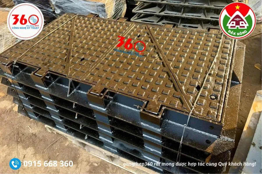 Nắp bể cáp gang tại Đắk Nông