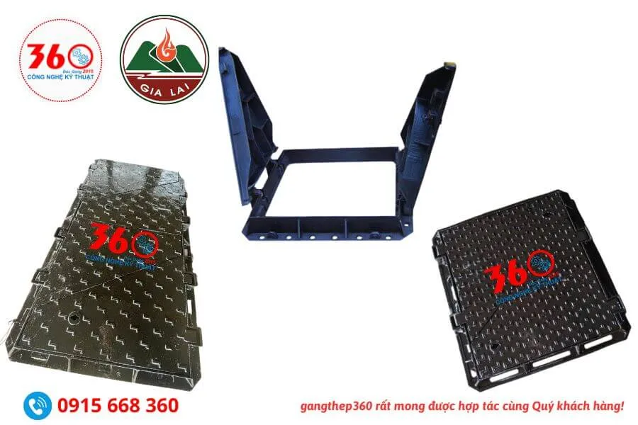 Nắp bể cáp gang tại Gia Lai