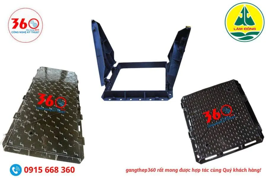 Nắp bể cáp gang tại Lâm Đồng