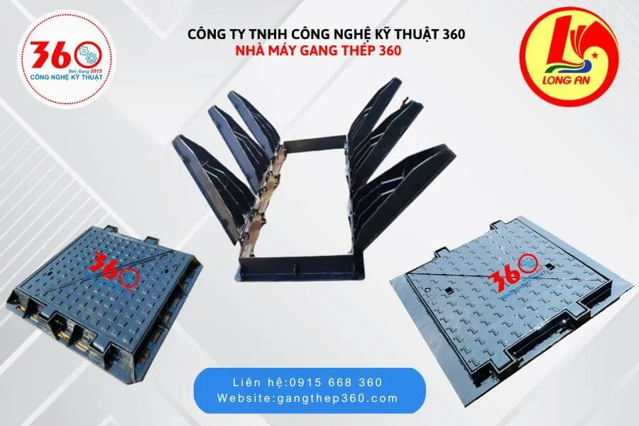 Nắp bể cáp gang tại Long An