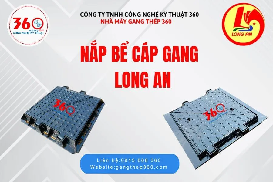 Nắp bể cáp gang tại Long An
