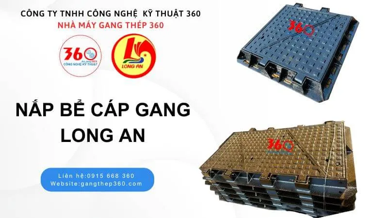 Nắp bể cáp gang tại Long An