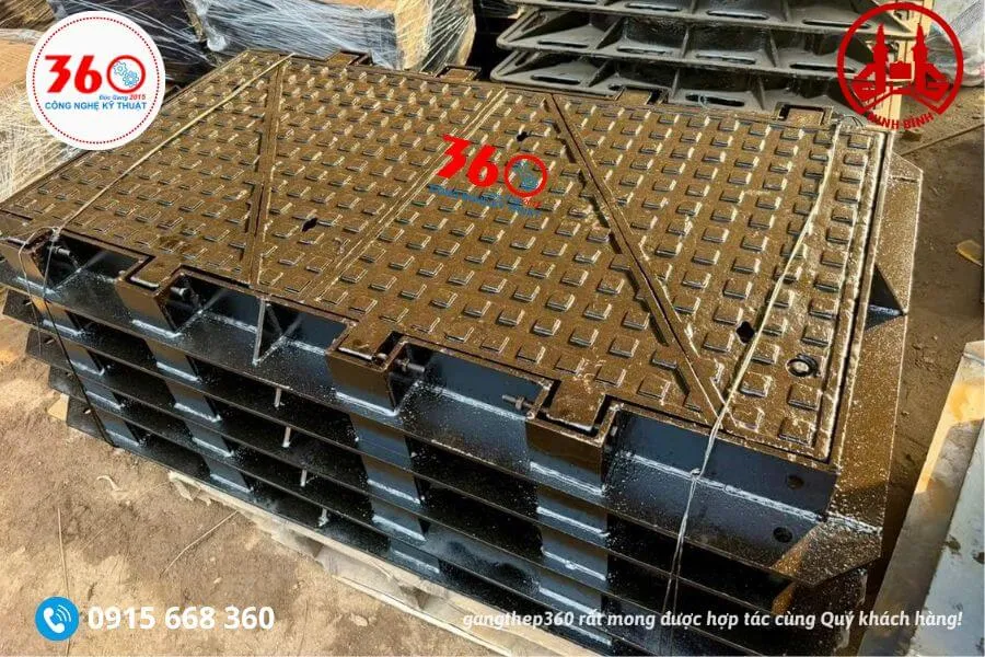 Nắp bể cáp gang tại Ninh Bình