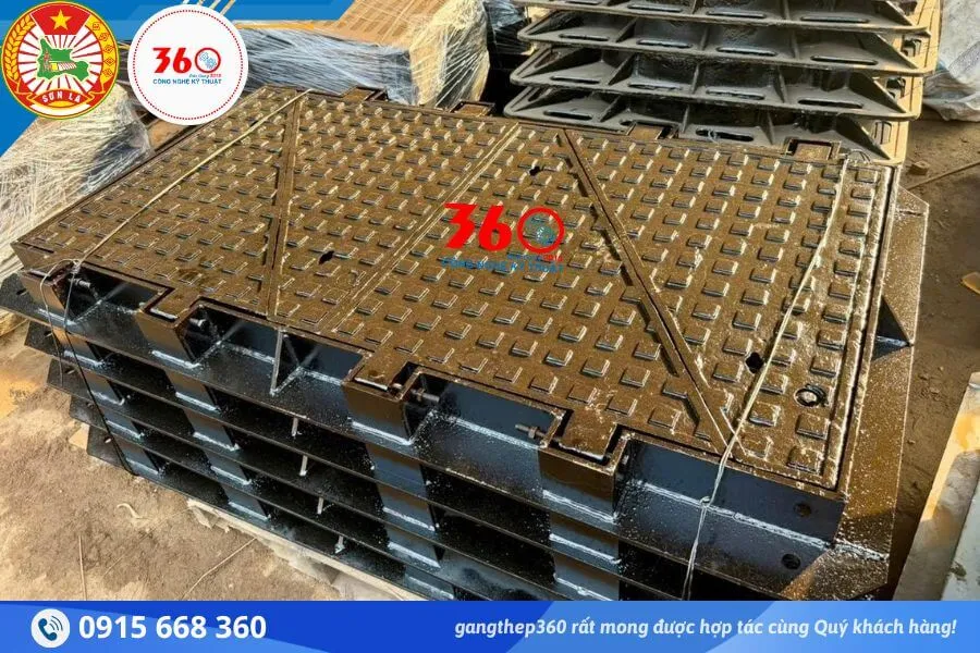 Nắp bể cáp gang tại Sơn La