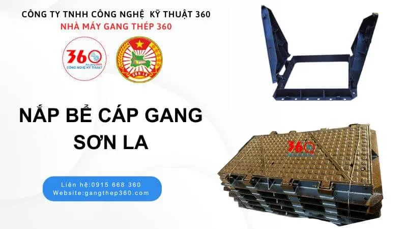 Nắp bể cáp gang tại Sơn La