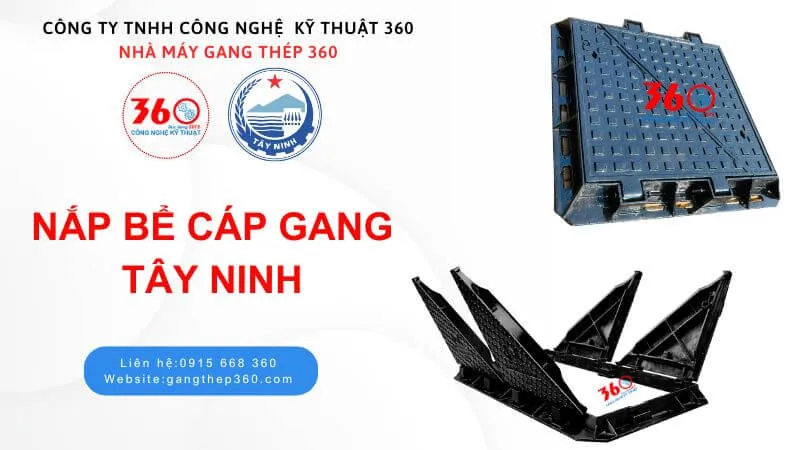 Nắp bể cáp gang tại Tây Ninh