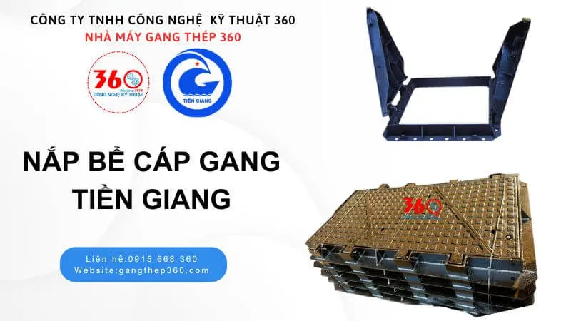 Nắp bể cáp gang tại Tiền Giang