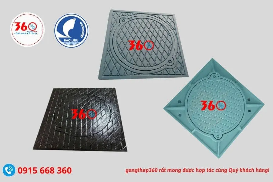 Nắp hố ga composite tại Bạc Liêu