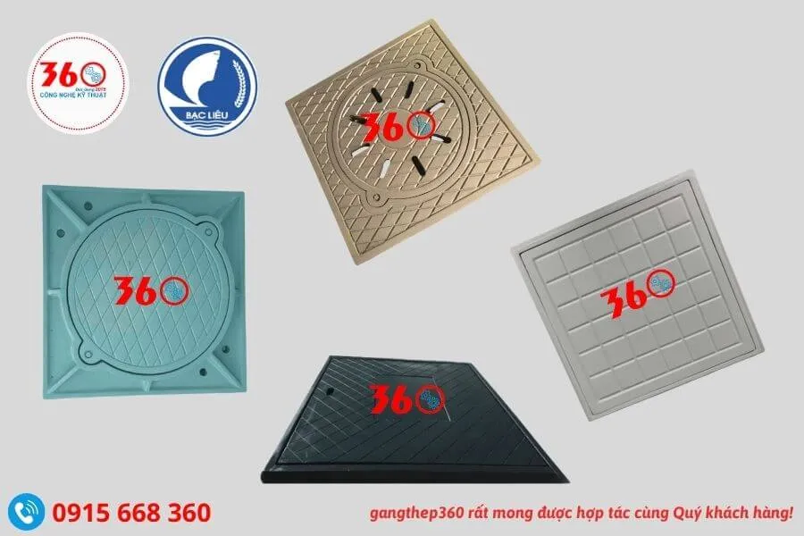 Nắp hố ga composite tại Bạc Liêu