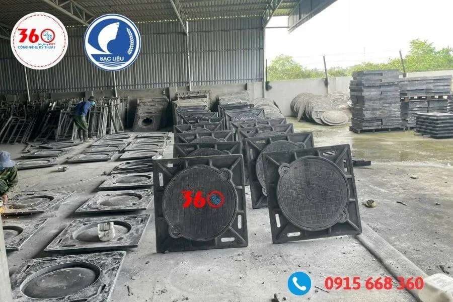 Nắp hố ga composite tại Bạc Liêu