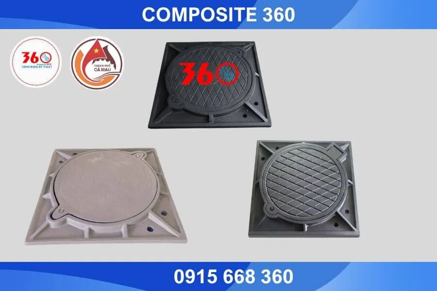 Nắp hố ga composite tại Cà Mau