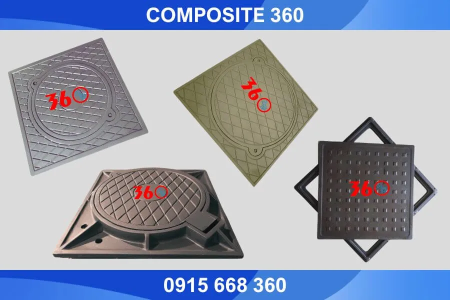Nắp hố ga composite tại Sóc Trăng