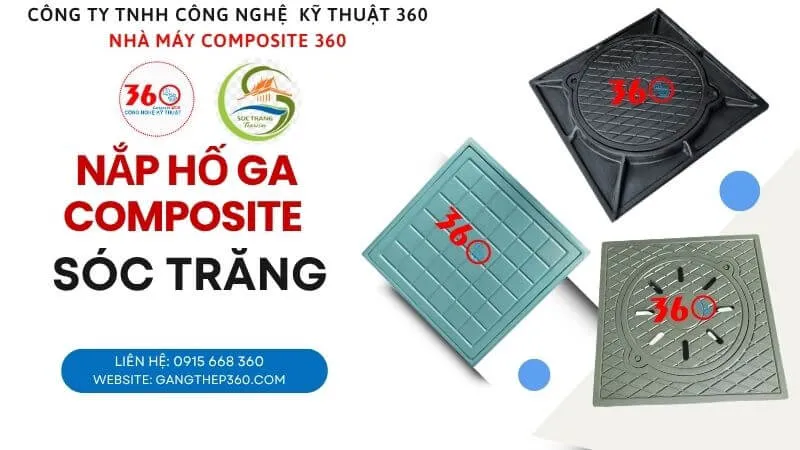 Nắp hố ga composite tại Sóc Trăng