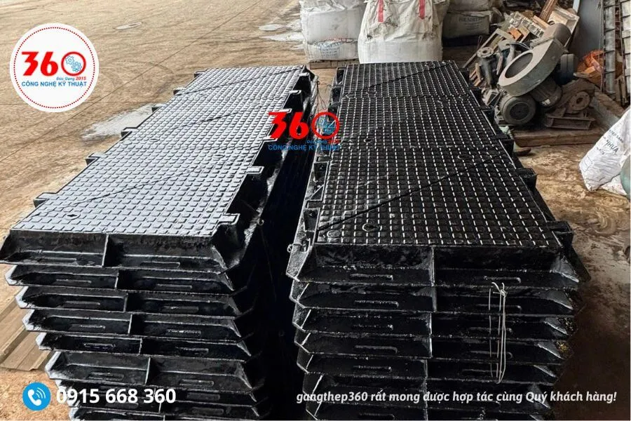 Báo giá nắp bể cáp gang 2415x950