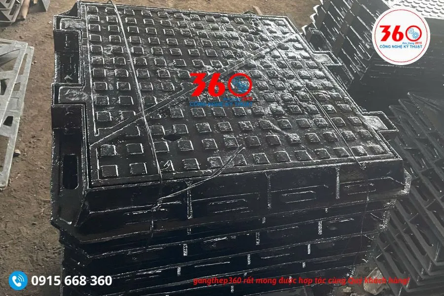 Báo giá nắp bể cáp gang bưu điện