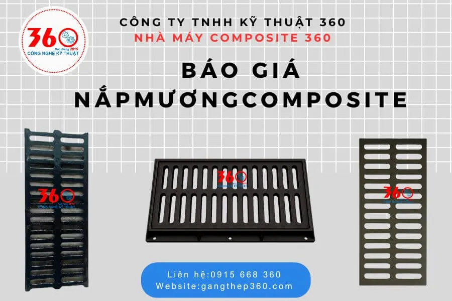 Báo giá nắp mương composite