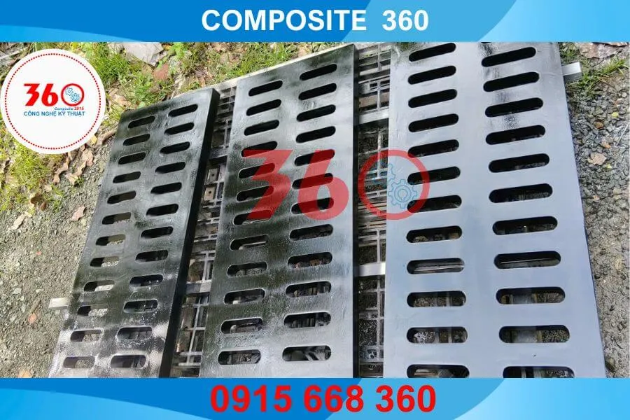 Báo giá song chắn rác composite Bạc Liêu