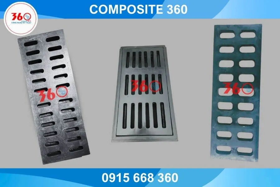 Báo giá song chắn rác composite Bến Tre