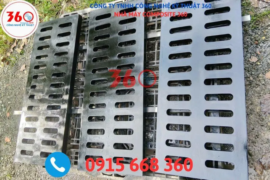 Báo giá song chắn rác composite Kon Tum