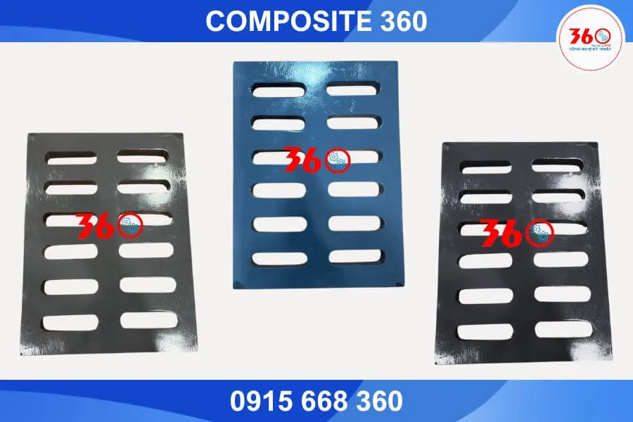Báo giá song chắn rác composite Quảng Ngãi