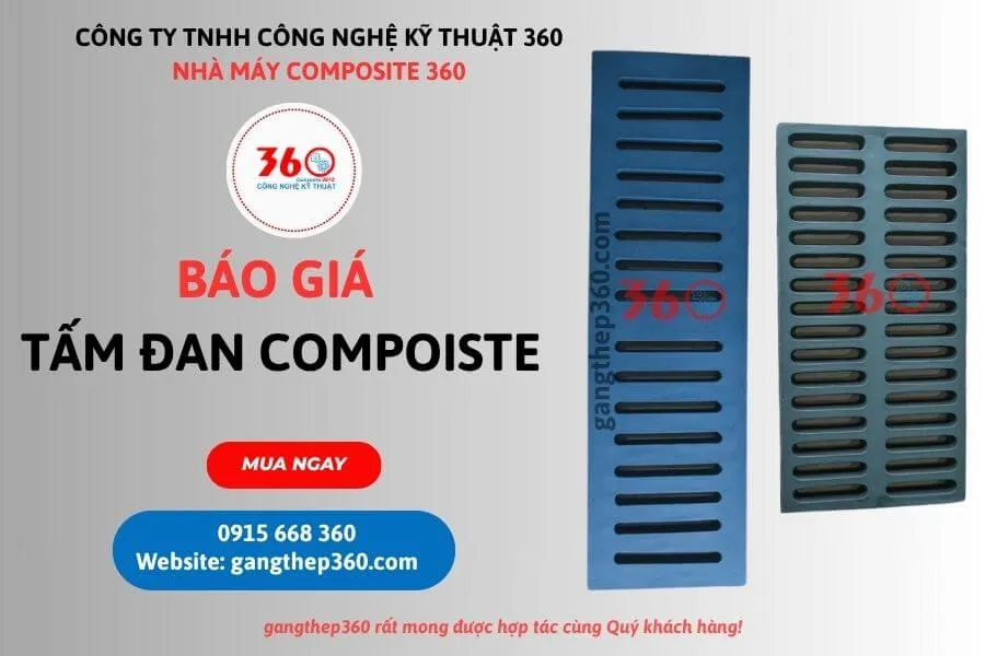 Báo giá tấm đan composite