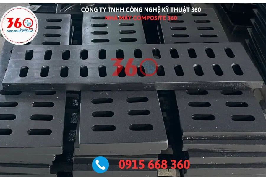 Báo giá tấm đan rãnh thoát nước composite