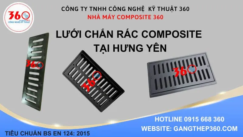 Lưới chắn rác composite tại Hưng Yên