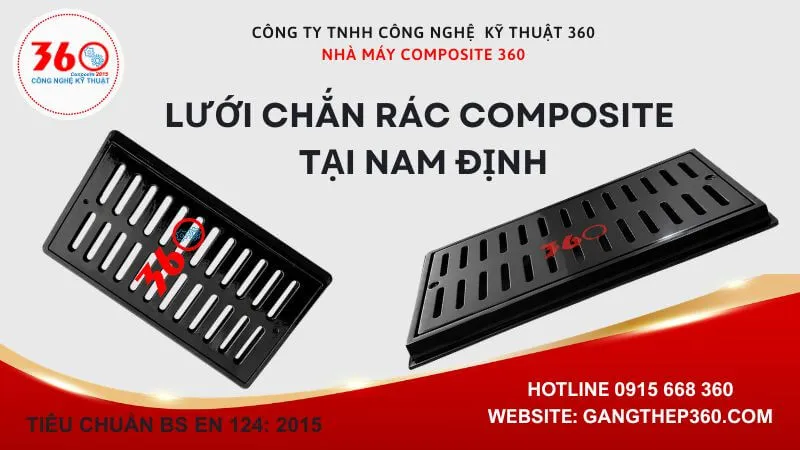 Lưới chắn rác composite tại Nam Định
