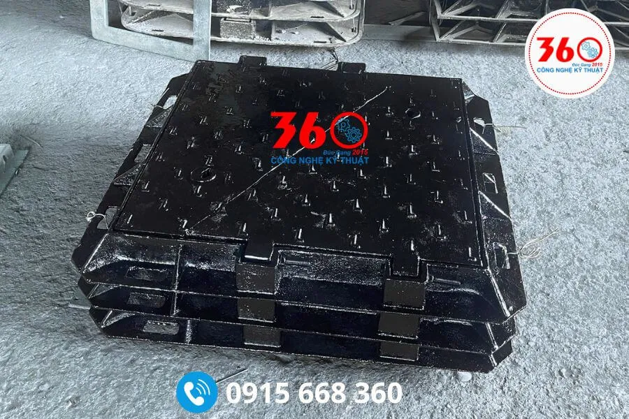 Nắp bể cáp gang