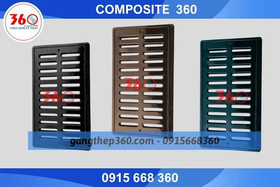 Nắp mương composite 1000x350