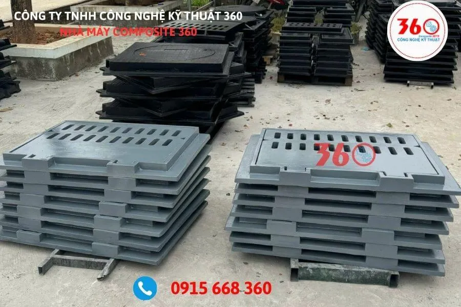 Nắp mương composite 500x300