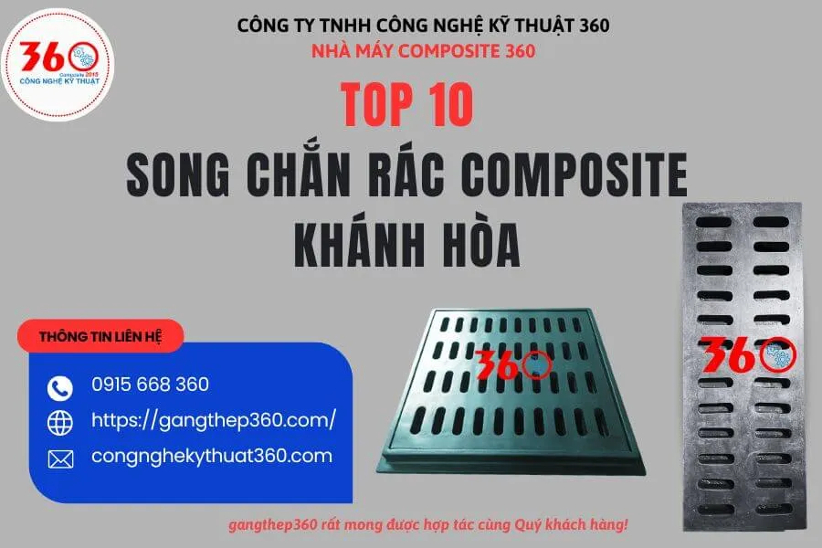 Top 10 song chắn rác composite Khánh Hòa