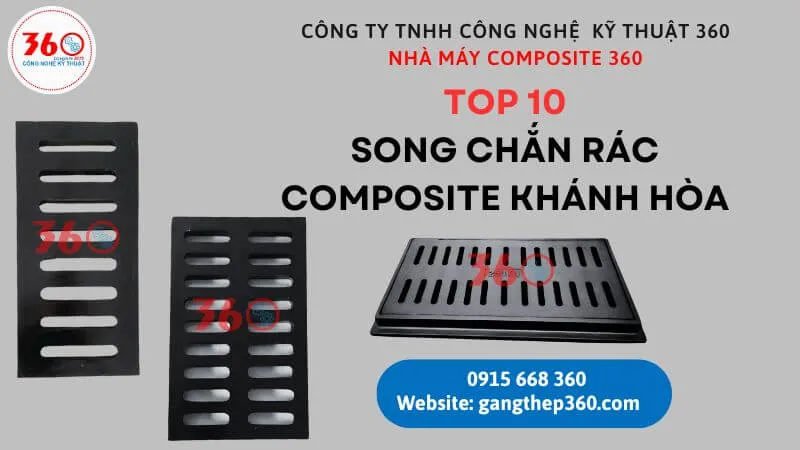 Top 10 song chắn rác composite Khánh Hòa