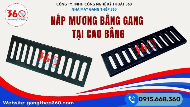 Sản xuất nắp mương bằng gang tại Cao Bằng
